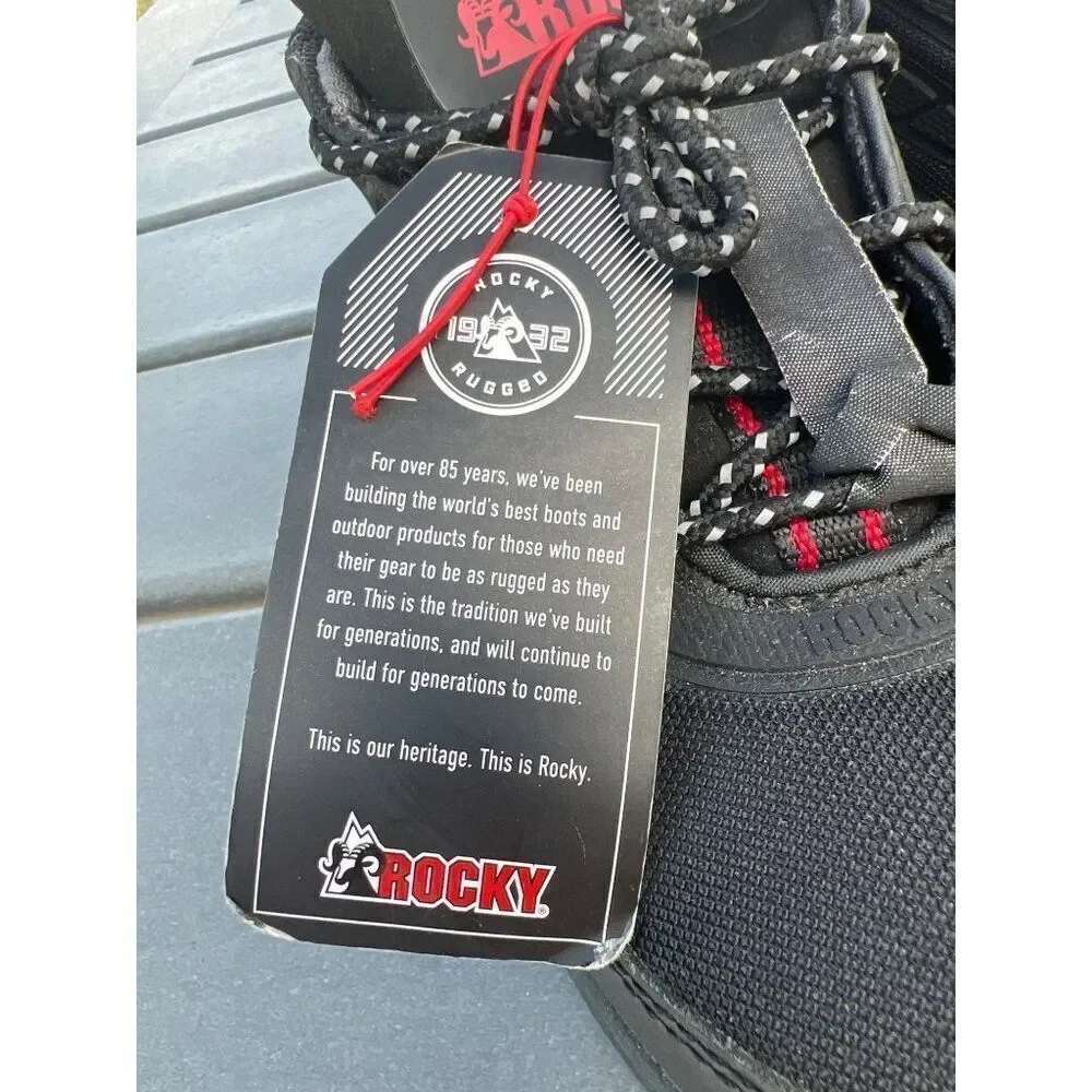 Rocky Men’s Industrial Athletix Lo-Top Composite Toe Work Shoe Size 10
